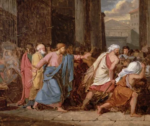 Gesù che scaccia i mercanti dal tempio